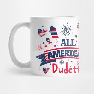 All American Dudette Mug